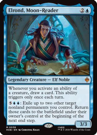 Image of Elrond, Moon-Reader (HOB-036) - The Hobbit