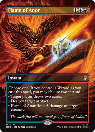 Image of Flame of Anor (Borderless) (HOC-031) - The Hobbit: Eternal-Legal