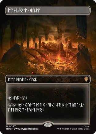 Image of Treasure Vault (Borderless) (Dwarvish) (HOC-097) - The Hobbit: Eternal-Legal Foil