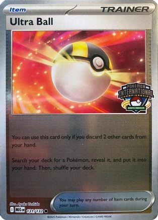 Image of Ultra Ball (North America International Championship) 131/132  - Reverse Holofoil League & Championship Cards - Common