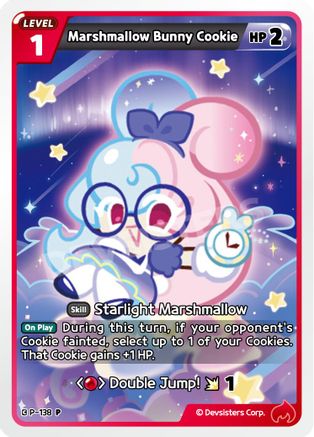 Image of Marshmallow Bunny Cookie (P-138) - Promotion Cards