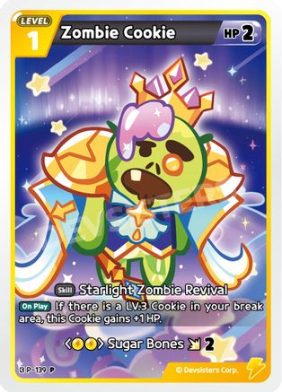 Image of Zombie Cookie (P-139) - Promotion Cards