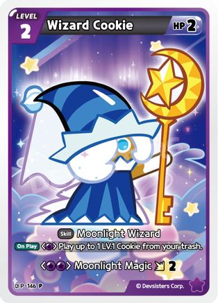 Image of Wizard Cookie (P-146) - Promotion Cards