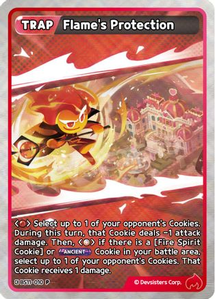 Image of Flame's Protection (BS11-010) - Promotion Cards Foil