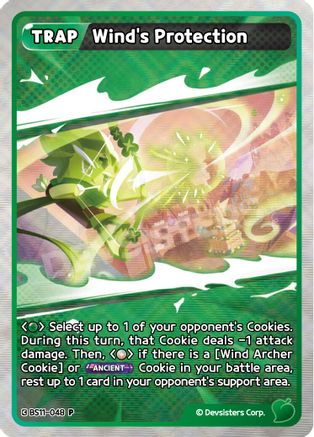 Image of Wind's Protection (BS11-048) - Promotion Cards Foil