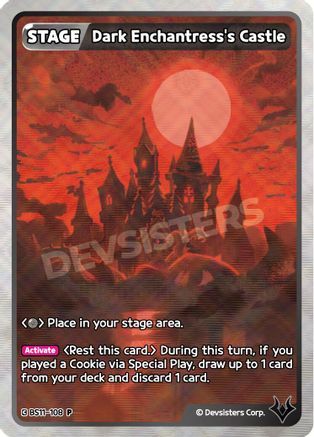Image of Dark Enchantress's Castle (BS11-108) - Promotion Cards Foil