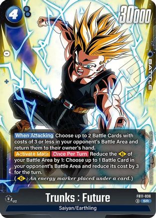 Image of Trunks : Future - FB11-036 (FB11-036) - Brightness of Hope Holofoil