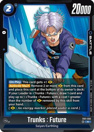 Image of Trunks : Future - FB11-035 (FB11-035) - Brightness of Hope Holofoil