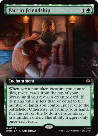 Image of Part in Friendship (Extended Art) (HOB-308) - The Hobbit Foil