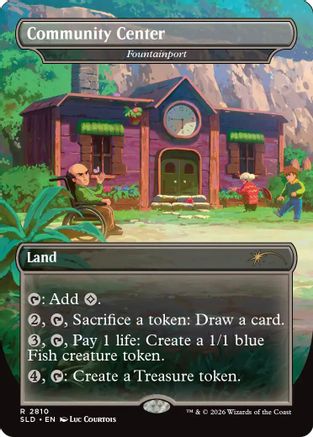 Image of Community Center - Fountainport (SLD-2810) - Secret Lair Drop Series