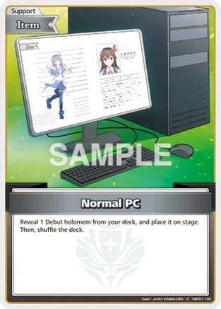 Image of Normal PC (C) (hBP01-104) - SD12 Start Deck Oshi Advent