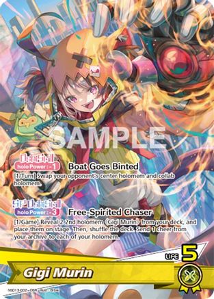 Image of Gigi Murin (OSR) (hSD13-002) - SD13 Start Deck Oshi Justice Foil