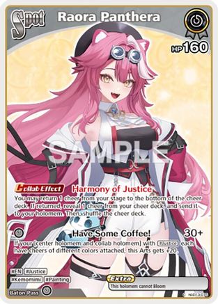 Image of Raora Panthera (C) (hSD13-015) - SD13 Start Deck Oshi Justice