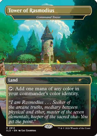 Image of Tower of Rasmodius - Command Tower (SLD-2812) - Secret Lair Drop Series Foil
