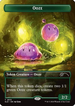 Image of Ooze Token (SLD-2819) - Secret Lair Drop Series Foil