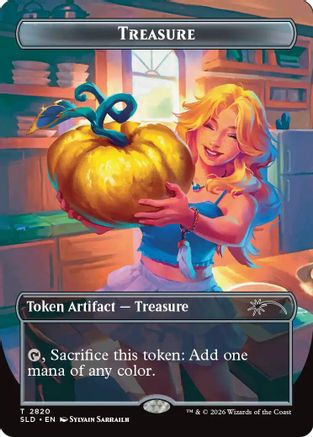 Image of Treasure Token (SLD-2820) - Secret Lair Drop Series Foil