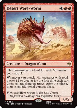 Image of Desert Were-Worm (HOB-092) - The Hobbit