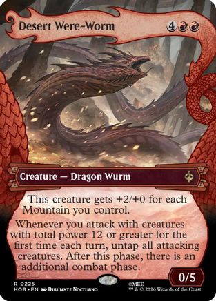Image of Desert Were-Worm (Showcase) (HOB-225) - The Hobbit