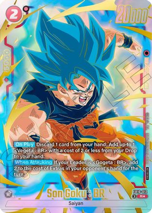 Image of Son Goku : BR (Limited Pack 26-27 WAVE2) (FB10-012) - Tournament and Championship Promos Holofoil