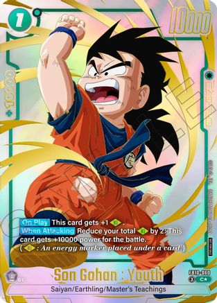Image of Son Gohan : Youth - FB10-060 (Limited Pack 26-27 WAVE2) (FB10-060) - Tournament and Championship Promos Holofoil