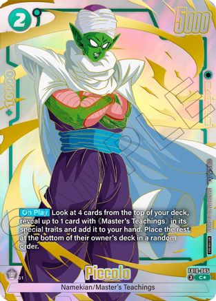 Image of Piccolo - FB10-065 (Limited Pack 26-27 WAVE2) (FB10-065) - Tournament and Championship Promos Holofoil