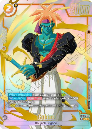 Image of Gokua - FB10-076 (Limited Pack 26-27 WAVE2) (FB10-076) - Tournament and Championship Promos Holofoil