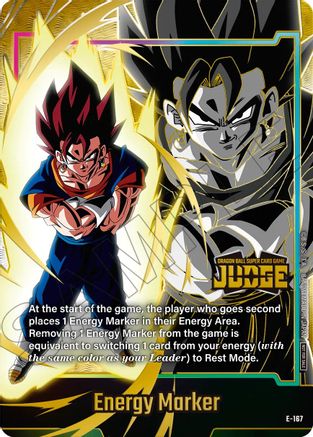 Image of Energy Marker (E-167) (Judge) (E-167) - Fusion World Energy Markers Holofoil