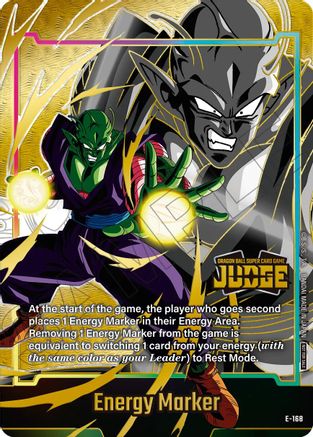 Image of Energy Marker (E-168) (Judge) (E-168) - Fusion World Energy Markers Holofoil