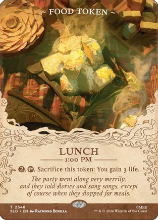 Image of Food Token (2548) (SLD-2548) - Secret Lair Drop Series