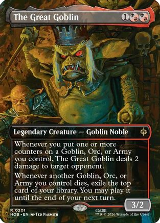 Image of The Great Goblin (Borderless) (HOB-201) - The Hobbit