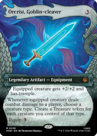 Image of Orcrist, Goblin-cleaver (Showcase) (HOB-236) - The Hobbit Foil