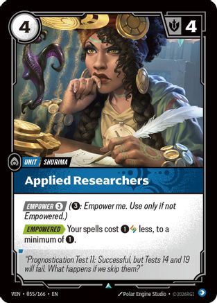 Image of Applied Researchers (055/166) - Vendetta Foil