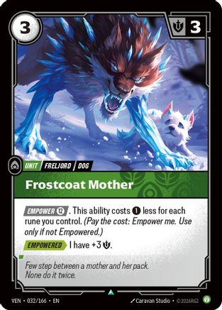 Image of Frostcoat Mother (032/166) - Vendetta