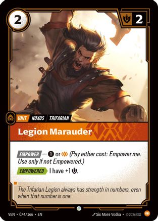 Image of Legion Marauder (074/166) - Vendetta