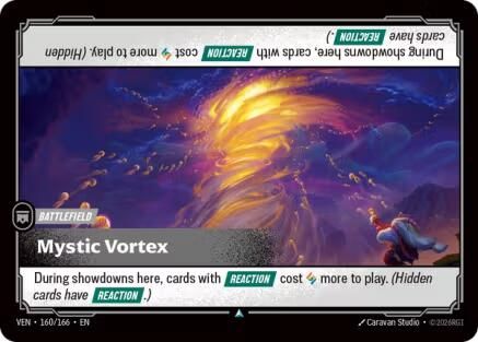 Image of Mystic Vortex (160/166) - Vendetta Foil