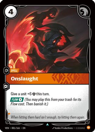 Image of Onslaught (081/166) - Vendetta Foil