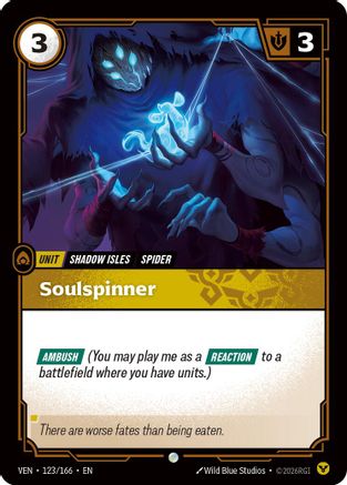 Image of Soulspinner (123/166) - Vendetta Foil