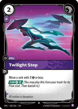 Image of Twilight Step (105/166) - Vendetta Foil