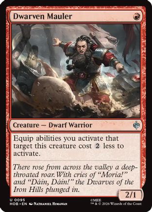 Image of Dwarven Mauler (HOB-095) - The Hobbit Foil
