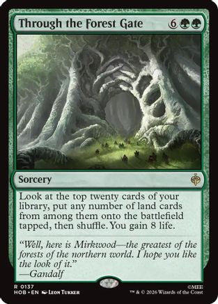 Image of Through the Forest Gate (HOB-137) - The Hobbit Foil