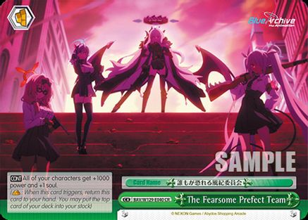 Image of The Fearsome Prefect Team (BAV/W129-E040) - Blue Archive The Animation