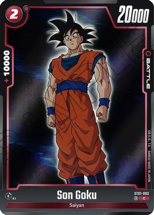 Image of Son Goku - ST01-003 (ST01-003) - Story Booster 01 Holofoil