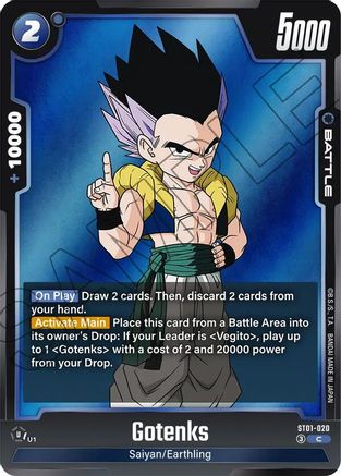 Image of Gotenks - ST01-020 (ST01-020) - Story Booster 01 Holofoil