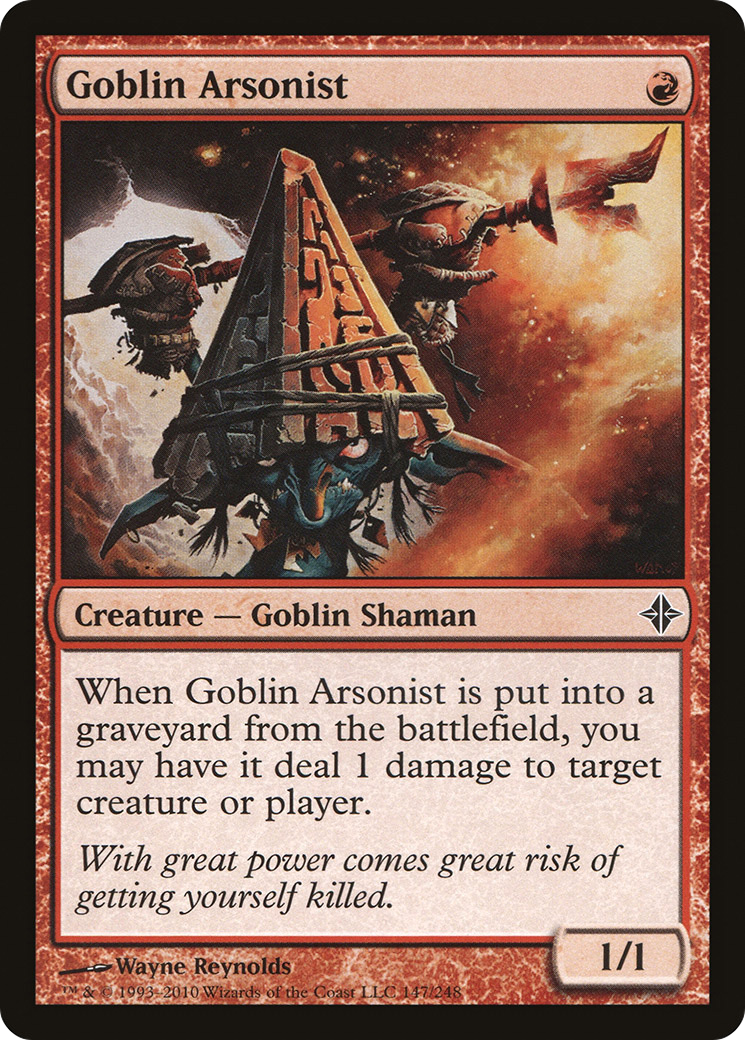 Image of Goblin Arsonist (ROE-147) - Rise of the Eldrazi
