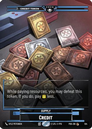 Image of Credit (124) - Galactic Championship 2026 Foil