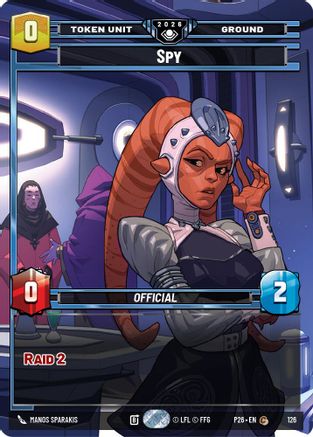 Image of Spy (126) - Galactic Championship 2026 Foil