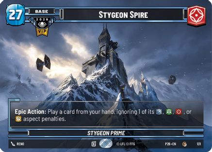 Image of Stygeon Spire (131) - Galactic Championship 2026 Foil