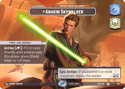 Image of Anakin Skywalker - Protect Her At All Costs (Prize Wall) (134) - Galactic Championship 2026