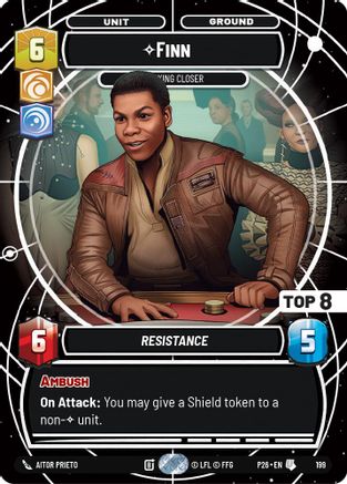 Image of Finn - Looking Closer (199) - Galactic Championship 2026 Foil
