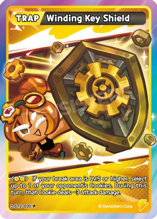 Image of Winding Key Shield (Legacy Pack) (ST2-020) - Promotion Cards Foil